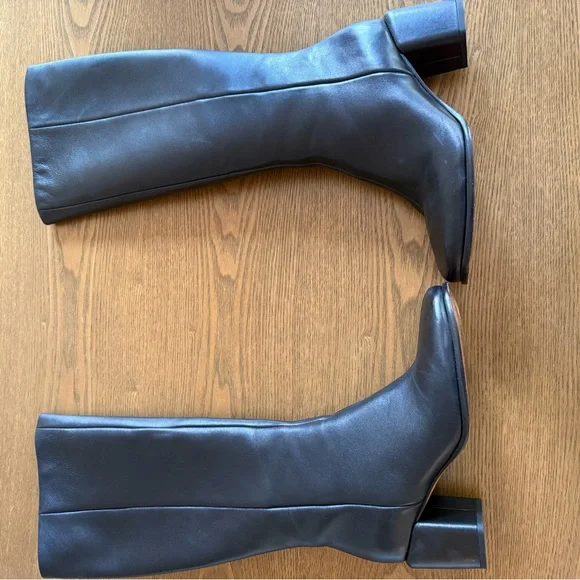 Vince knee high boots, only worn once, very comfortable - Picture 2 of 9